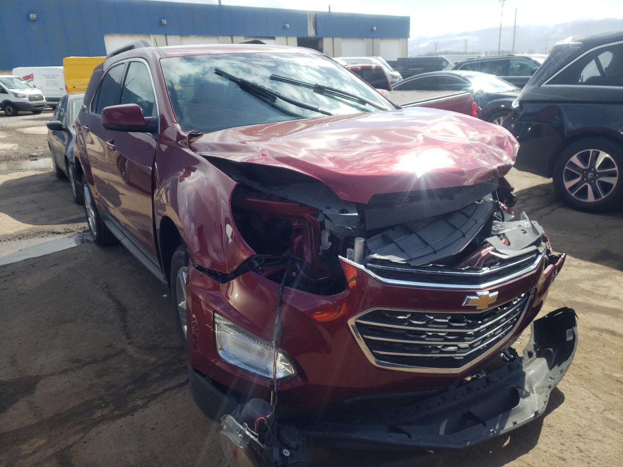 CHEVROLET EQUINOX LT 2016 with VIN 2GNALCEK5G1134161 - Photo from auction