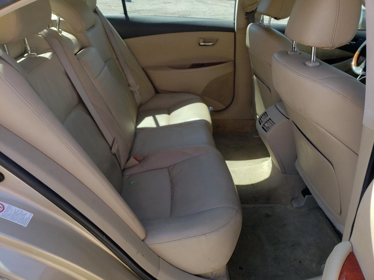 Photo 6 from auction – 2007 LEXUS ES 350 with VIN JTHBJ46G772081089