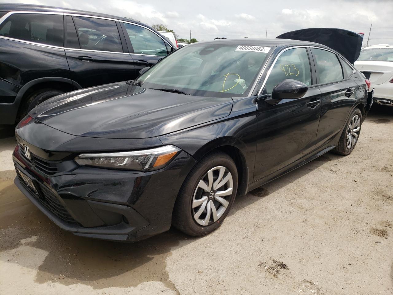 Photo 2 from auction – 2022 HONDA CIVIC with VIN 2HGFE2F2XNH522638