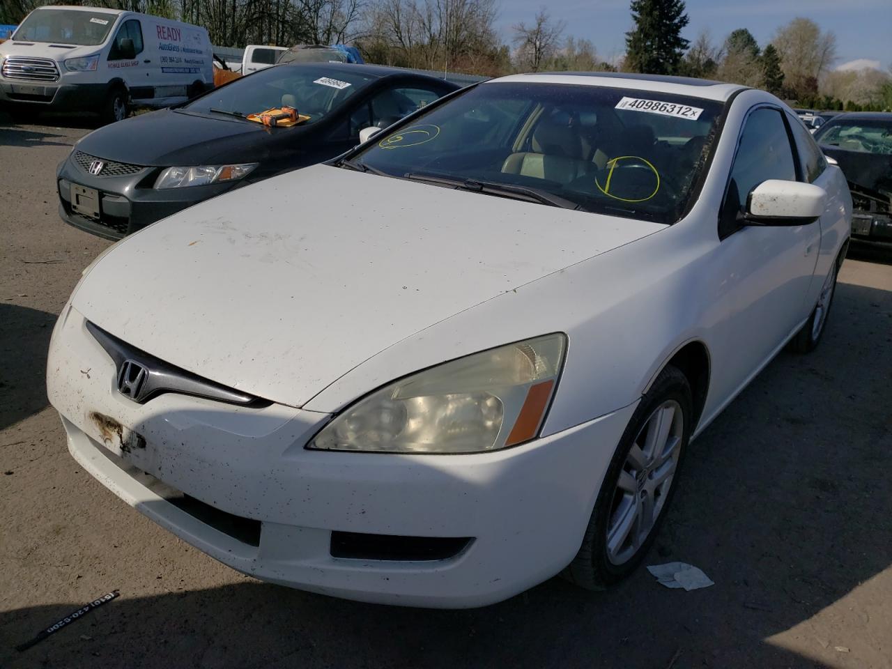 Photo 2 from auction – 2005 HONDA ACCORD EX with VIN 1HGCM81665A010697