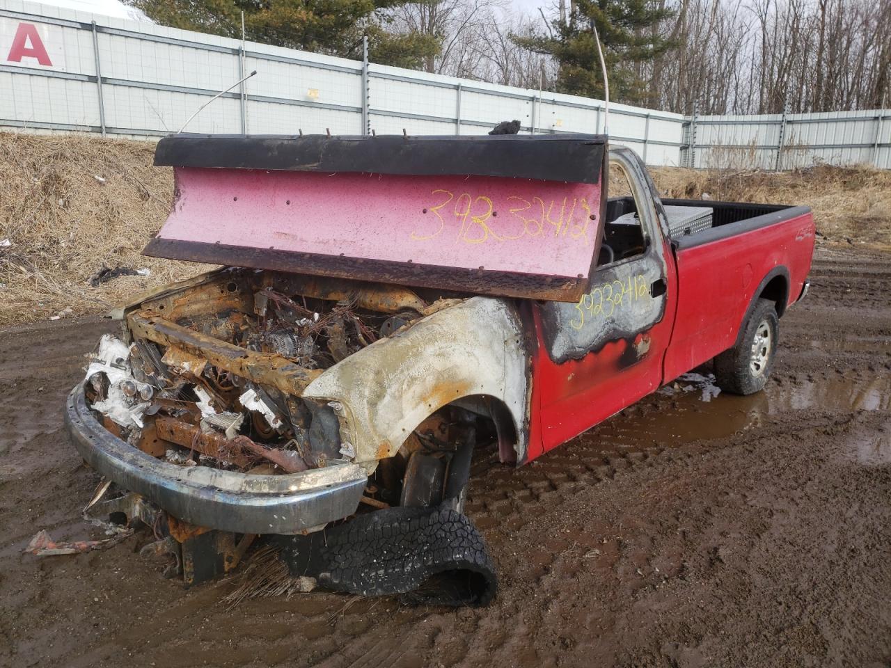 Photo 2 from auction – 2003 FORD F150 with VIN 2FTPF18L53CA90857