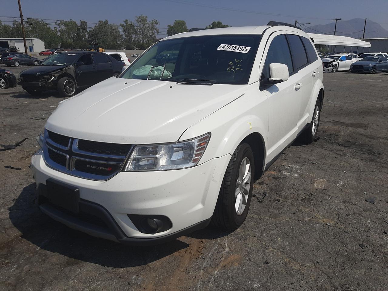 Foto 2 de la subasta – 2017 DODGE JOURNEY SX con VIN 3C4PDCBG2HT532153