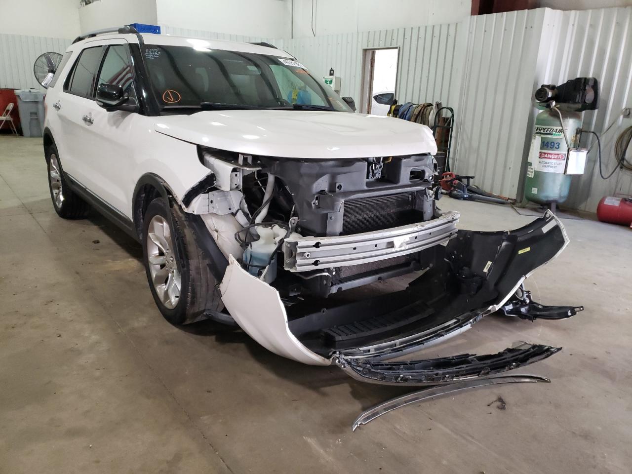 FORD EXPLORER X 2014 with VIN 1FM5K7D83EGA02862 - Photo from auction