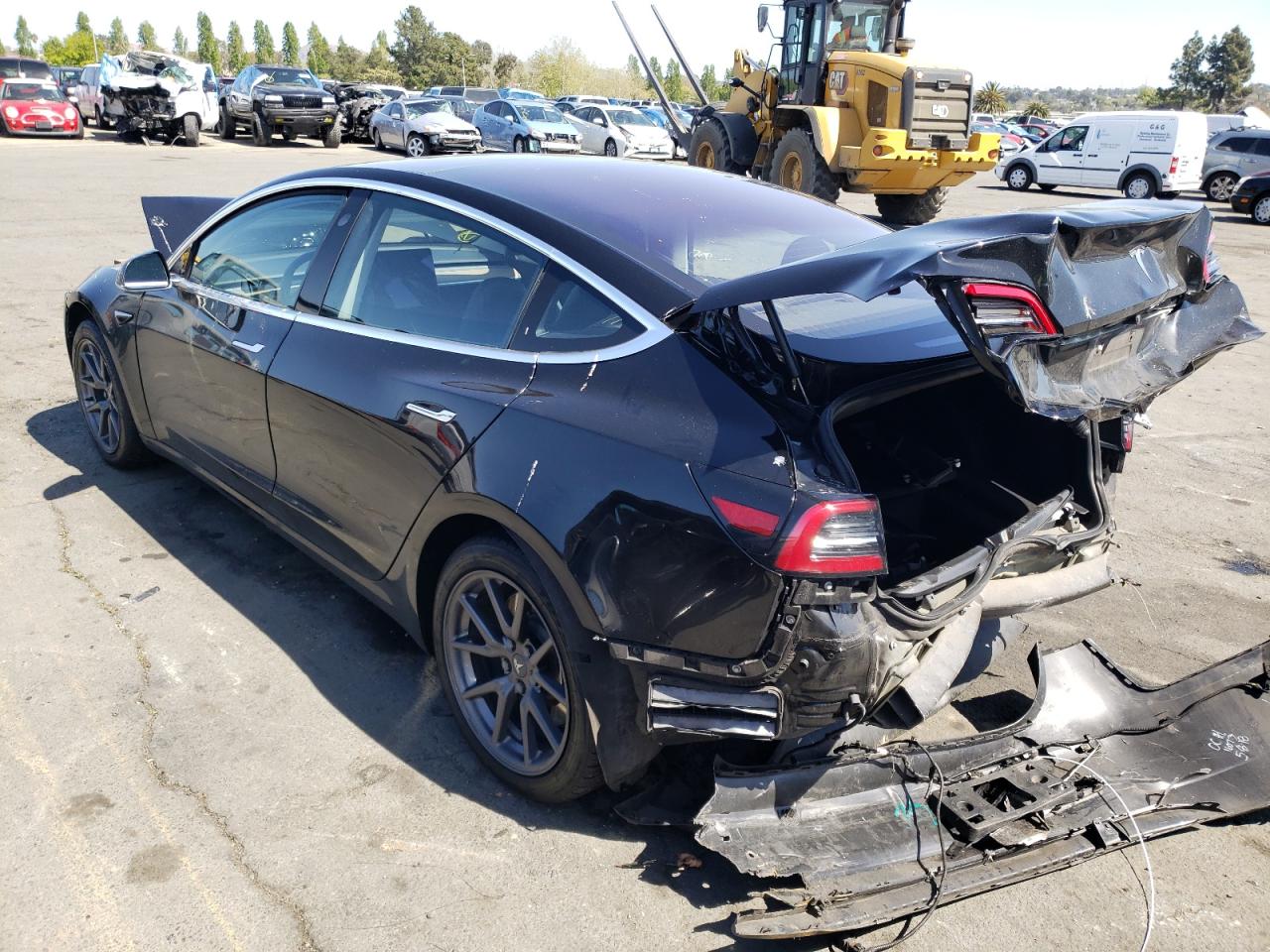 Photo 3 from auction – 2018 TESLA MODEL 3 with VIN 5YJ3E1EA5JF020902