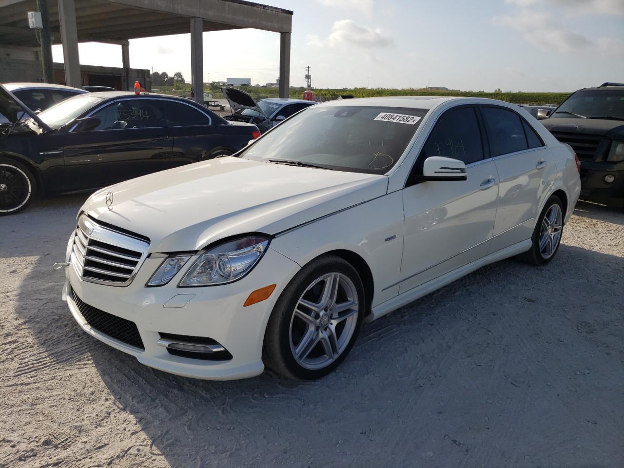 Photo 2 from auction – 2012 MERCEDES-BENZ E 350 with VIN WDDHF5KB2CA607793