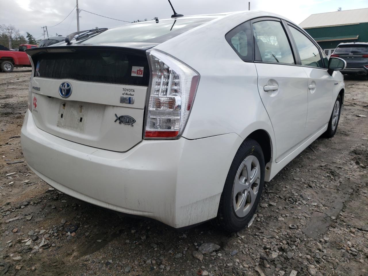 Photo 4 from auction – 2011 TOYOTA PRIUS with VIN JTDKN3DUXB5350234
