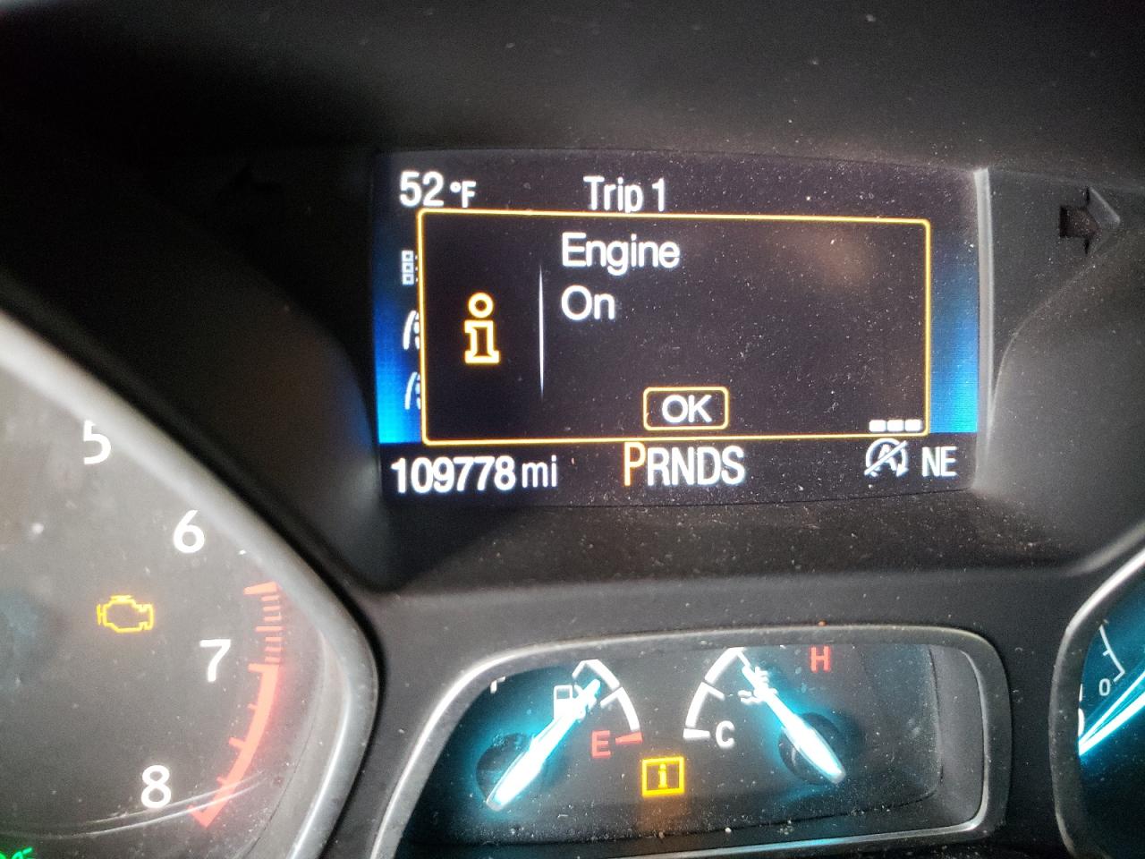 Photo 8 from auction – 2017 FORD ESCAPE TIT with VIN 1FMCU0JD6HUC92501