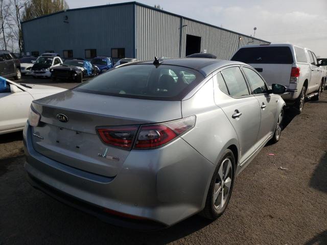 Photo 4 from auction – 2014 KIA OPTIMA HYB with VIN KNAGN4AD0E5073725