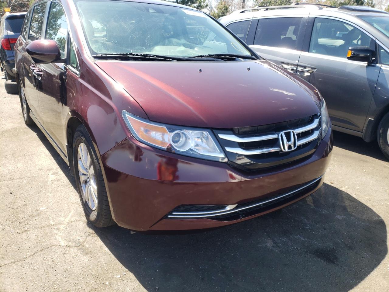 Photo 9 from auction – 2015 HONDA ODYSSEY EX with VIN 5FNRL5H68FB005851