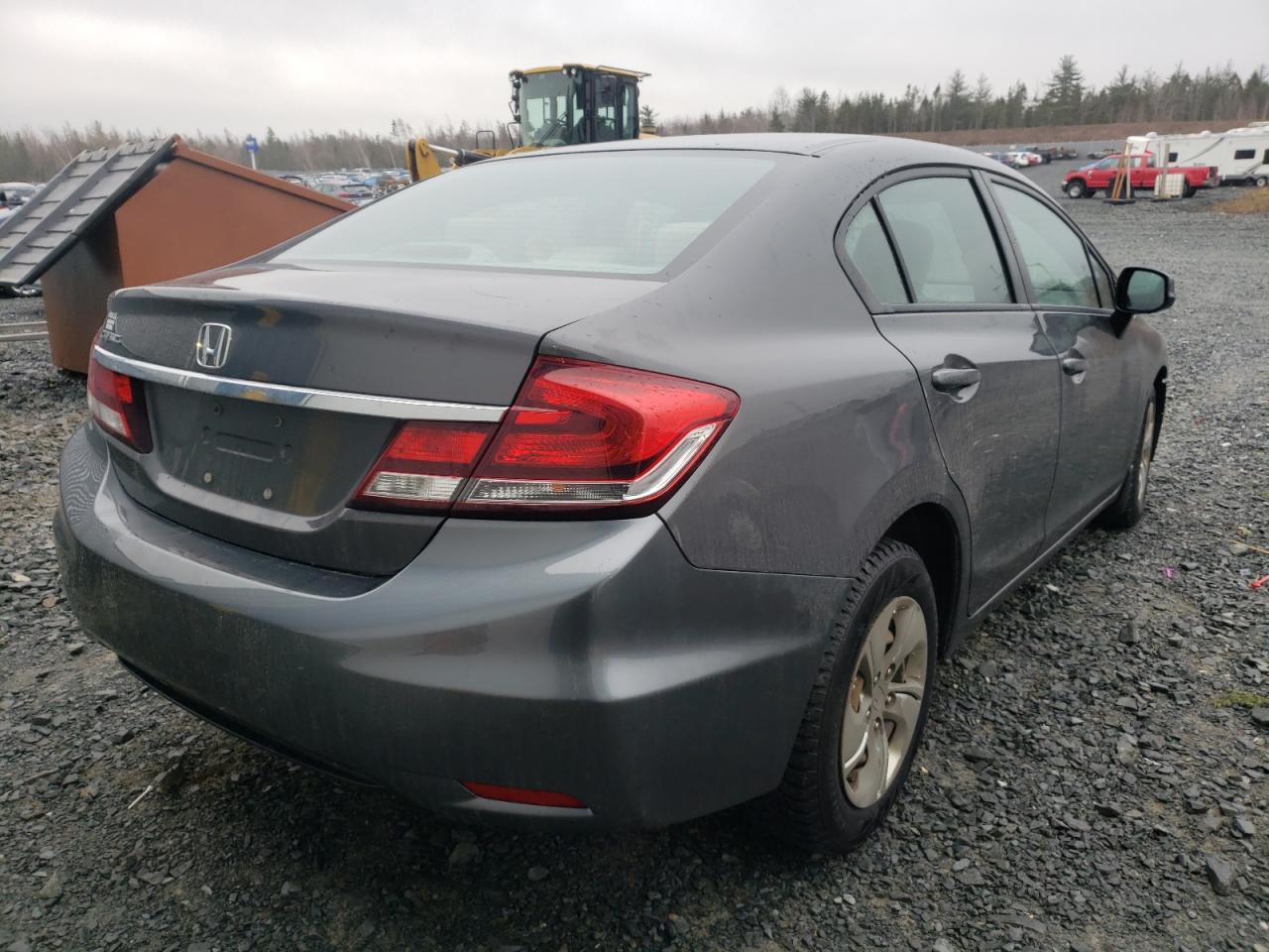 Photo 4 from auction – 2013 HONDA CIVIC LX with VIN 2HGFB2F41DH025518
