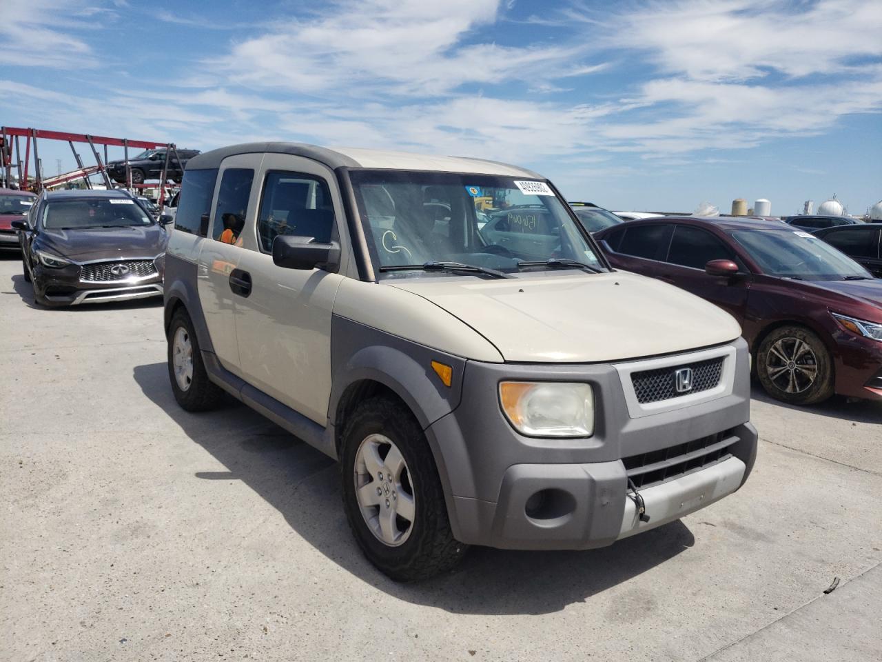 HONDA ELEMENT EX 2005 with VIN 5J6YH28635L003524 - Photo from auction