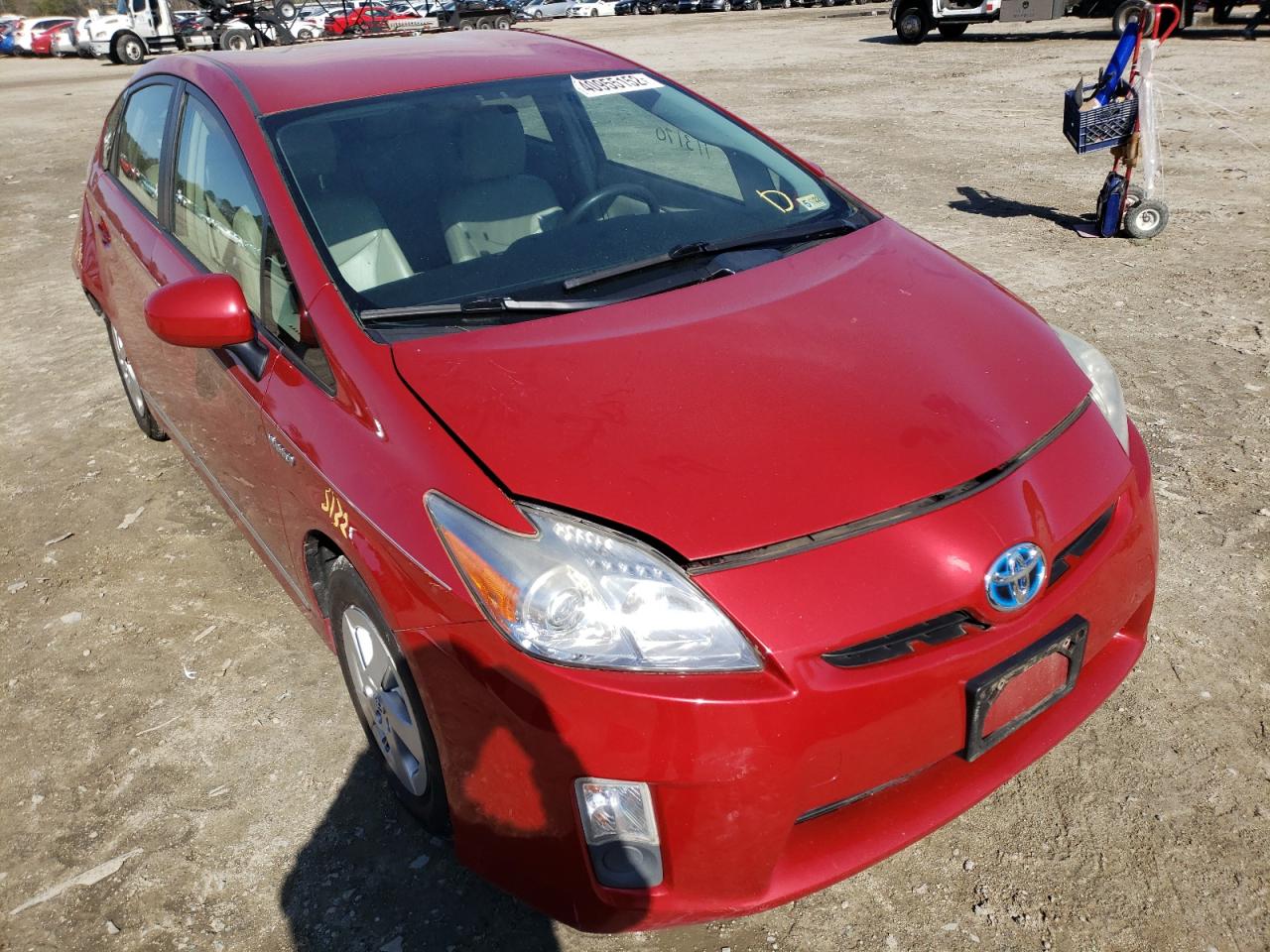 TOYOTA PRIUS 2010 with VIN JTDKN3DU5A1301111 - Photo from auction