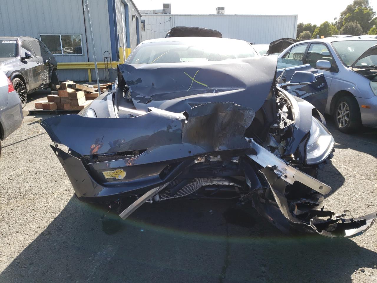 Photo 9 from auction – 2020 TESLA MODEL 3 with VIN 5YJ3E1EAXLF807346