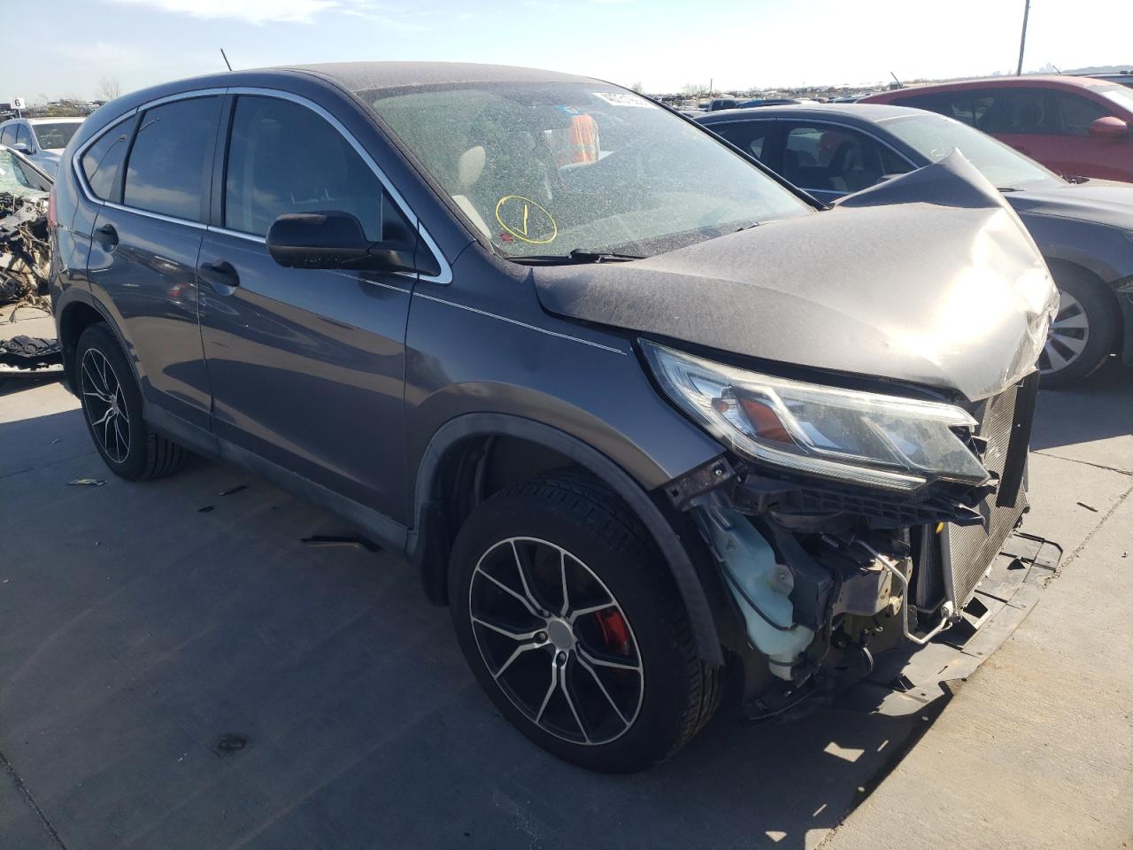 Photo 1 from auction – 2016 HONDA CR-V LX with VIN 3CZRM3H33GG707346