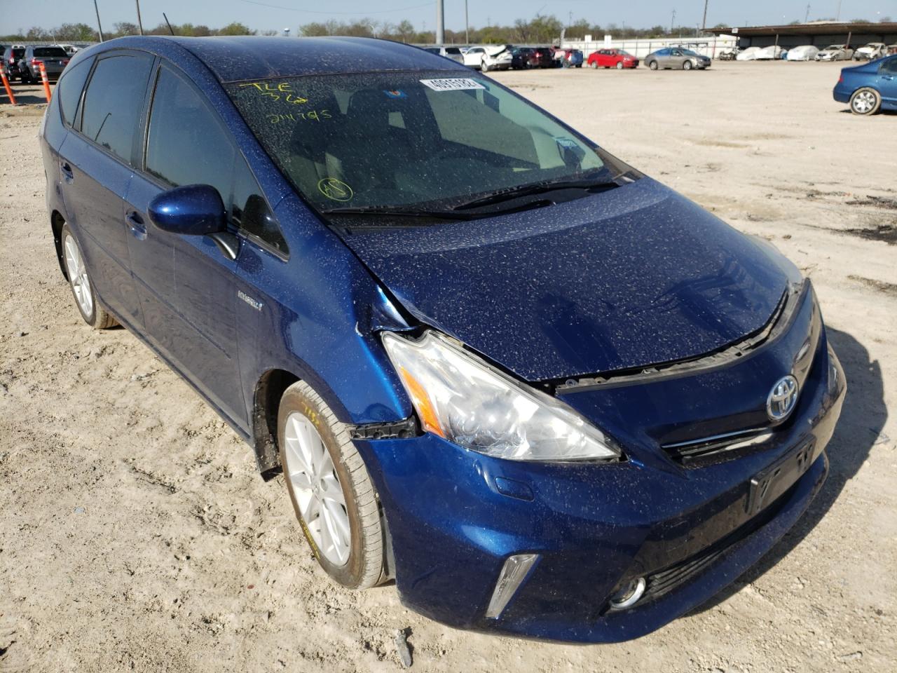 TOYOTA PRIUS V 2013 with VIN JTDZN3EU8D3214745 - Photo from auction