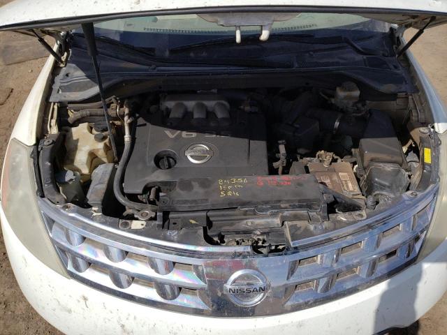 Photo 7 from auction – 2003 NISSAN MURANO SL with VIN JN8AZ08T53W100416