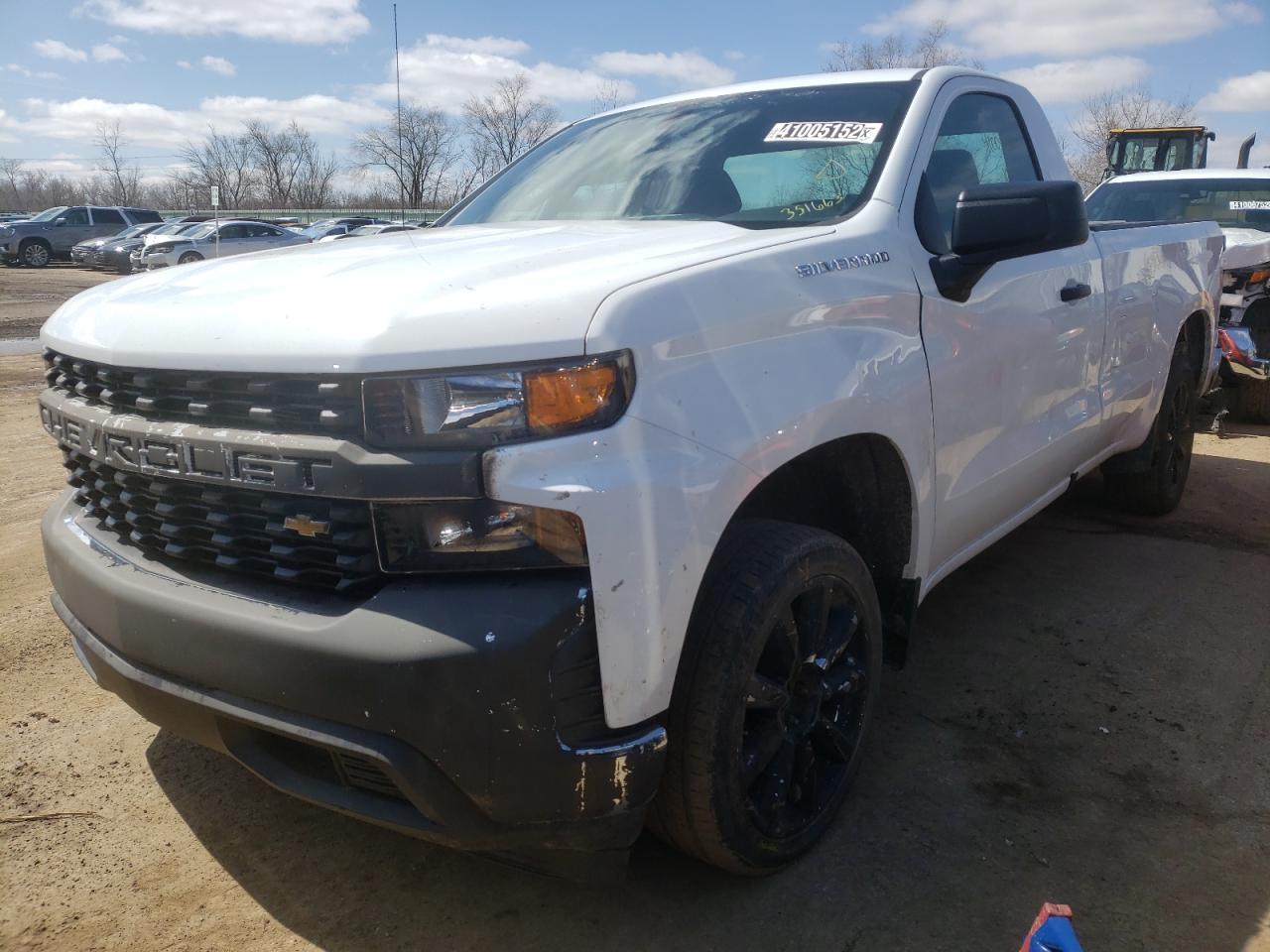 Photo 2 from auction – 2021 CHEVROLET SILVERADO with VIN 3GCNWAEF2MG351663