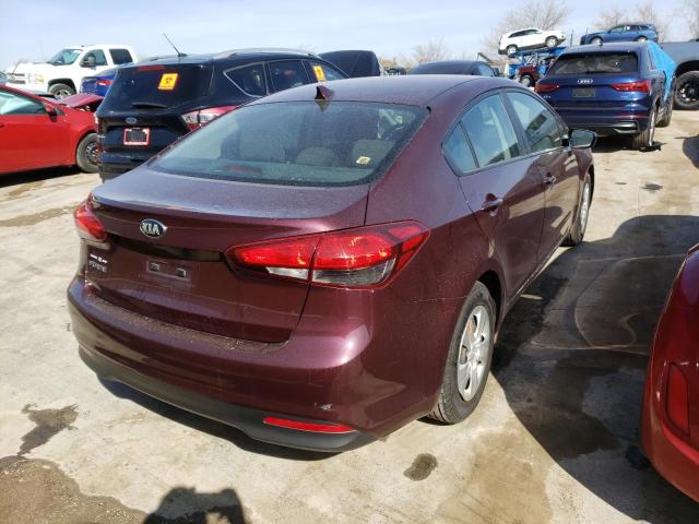 Photo 4 from auction – 2017 KIA FORTE LX with VIN 3KPFK4A72HE091900