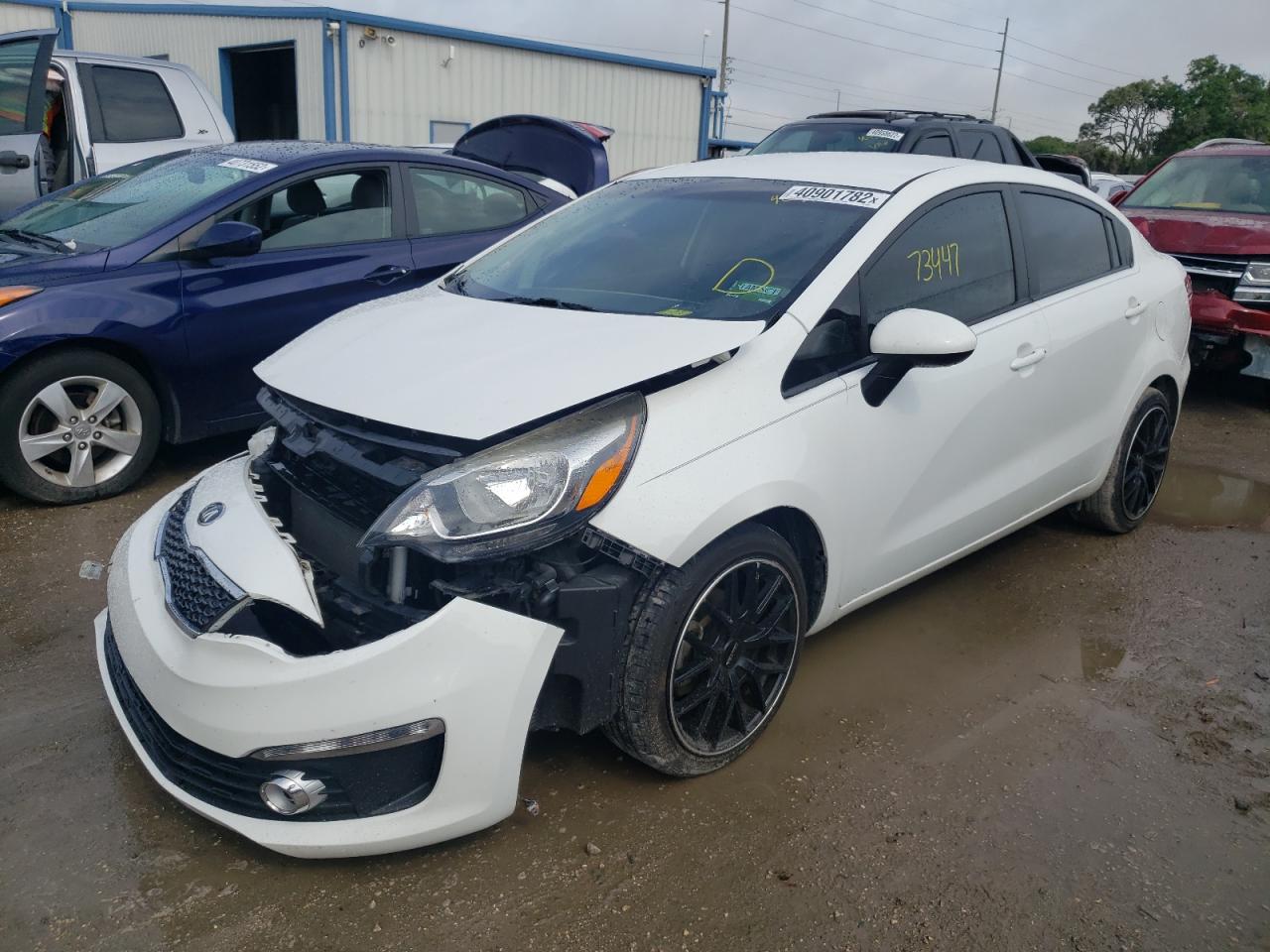 Photo 2 from auction – 2016 KIA RIO EX with VIN KNADN4A36G6590826