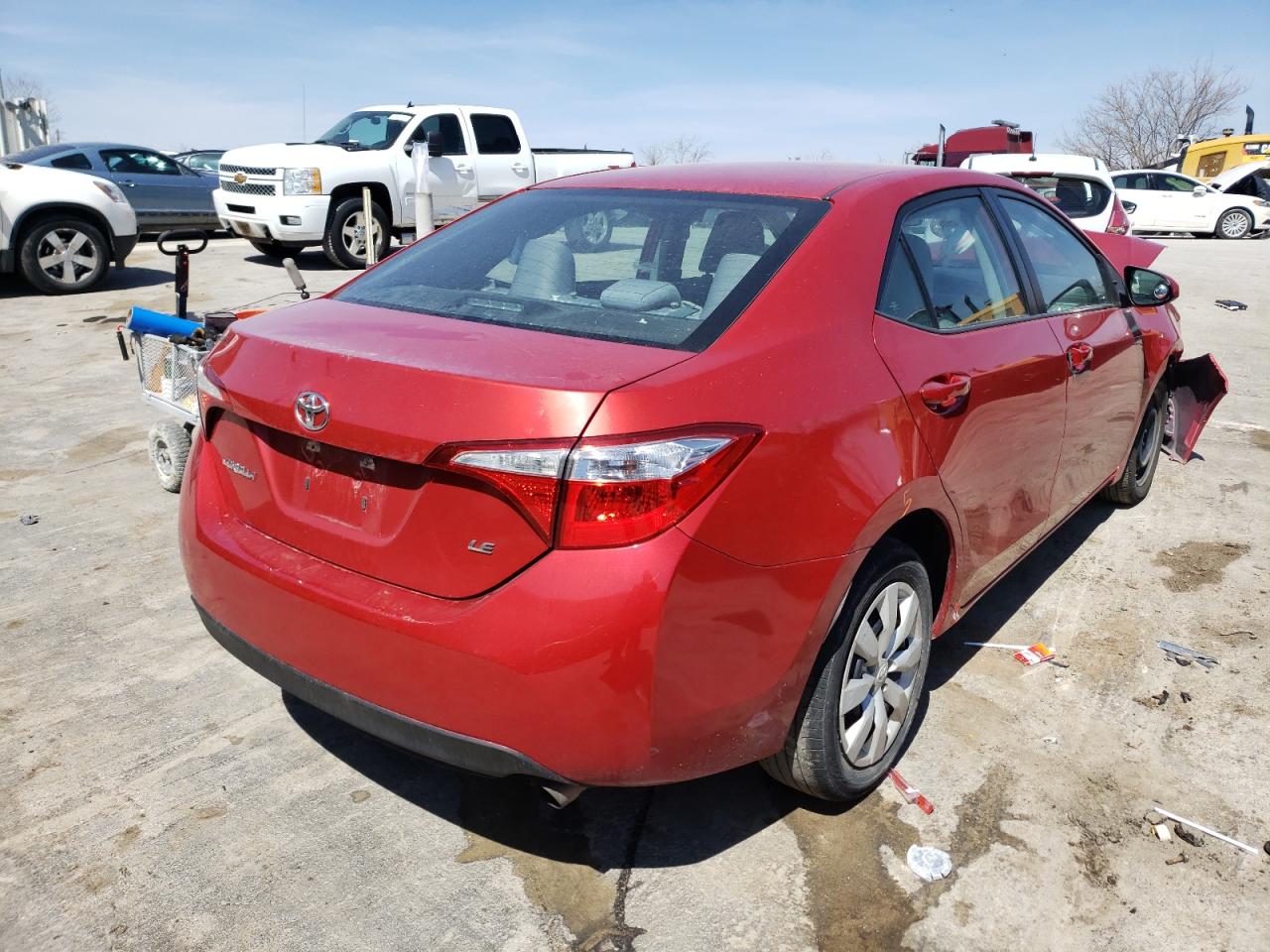 Photo 4 from auction – 2015 TOYOTA COROLLA L with VIN 5YFBURHE3FP284076