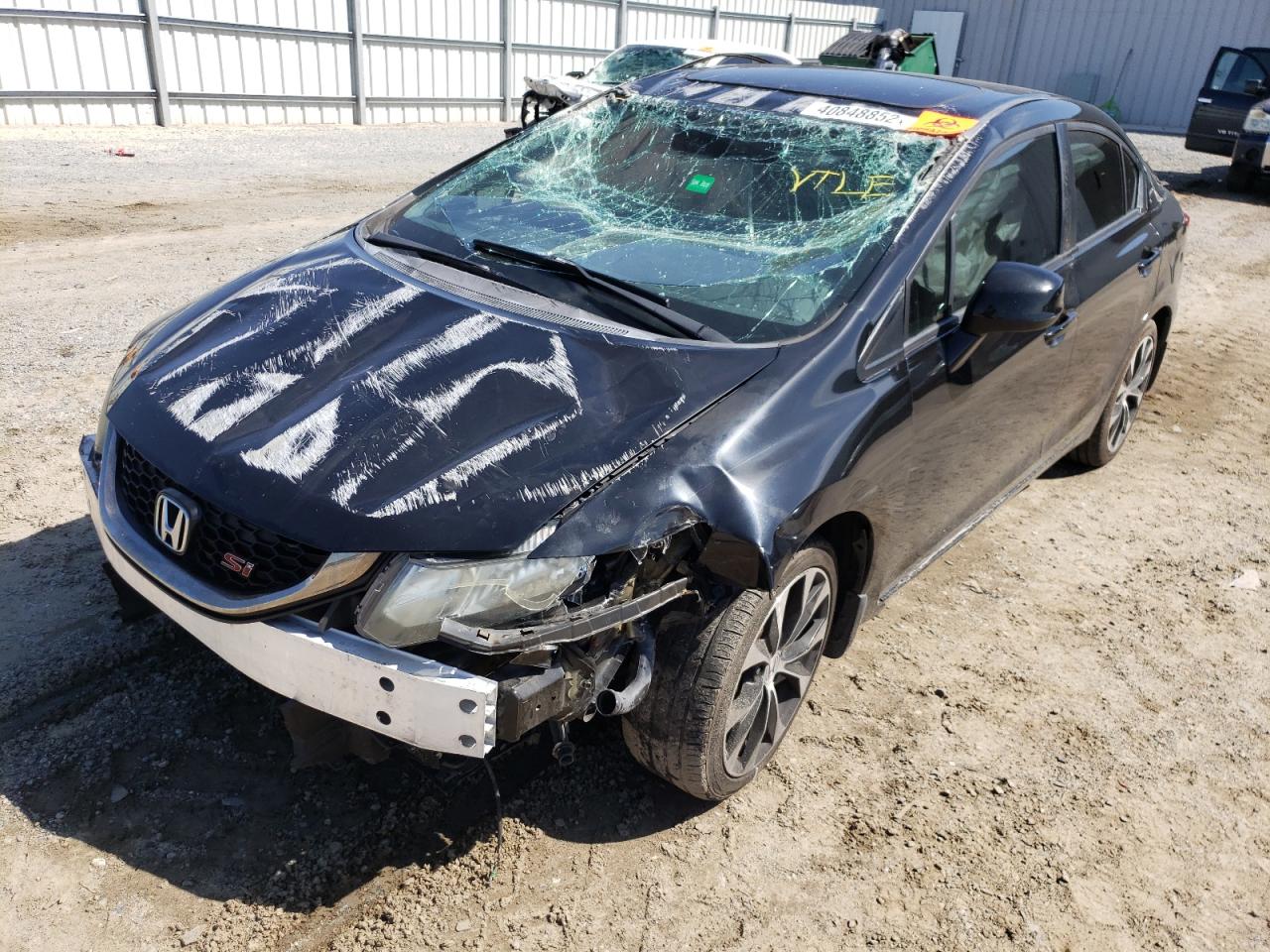 Photo 2 from auction – 2013 HONDA CIVIC SI with VIN 2HGFB6E55DH710008