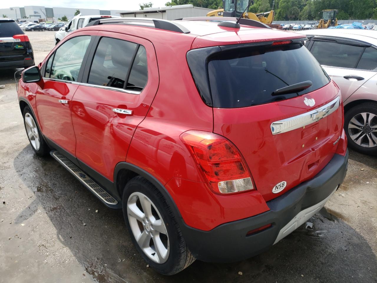 Photo 3 from auction – 2015 CHEVROLET TRAX LTZ with VIN KL7CJNSB0FB203082