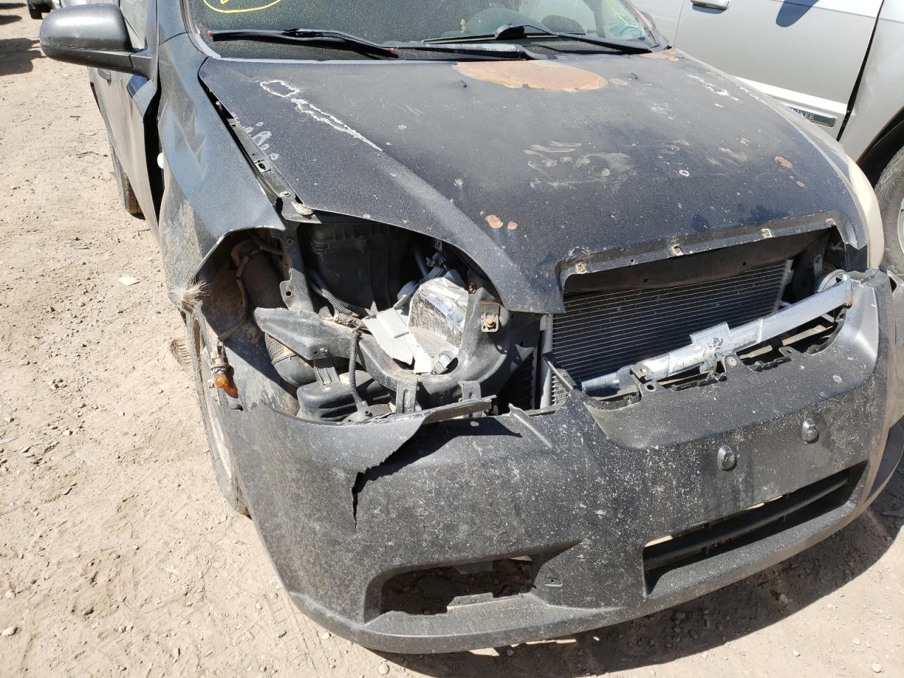 Photo 9 from auction – 2007 CHEVROLET AVEO BASE with VIN KL1TD56647B129150