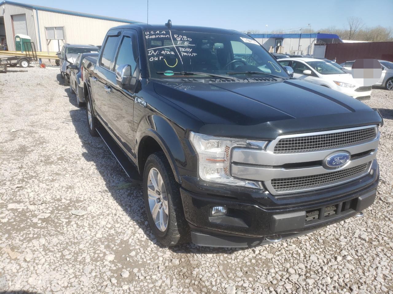 Photo 1 from auction – 2018 FORD F150 SUPER with VIN 1FTEW1EG4JFB50157