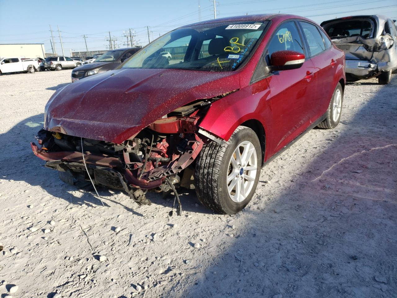 Photo 2 from auction – 2017 FORD FOCUS SE with VIN 1FADP3FE1HL229515