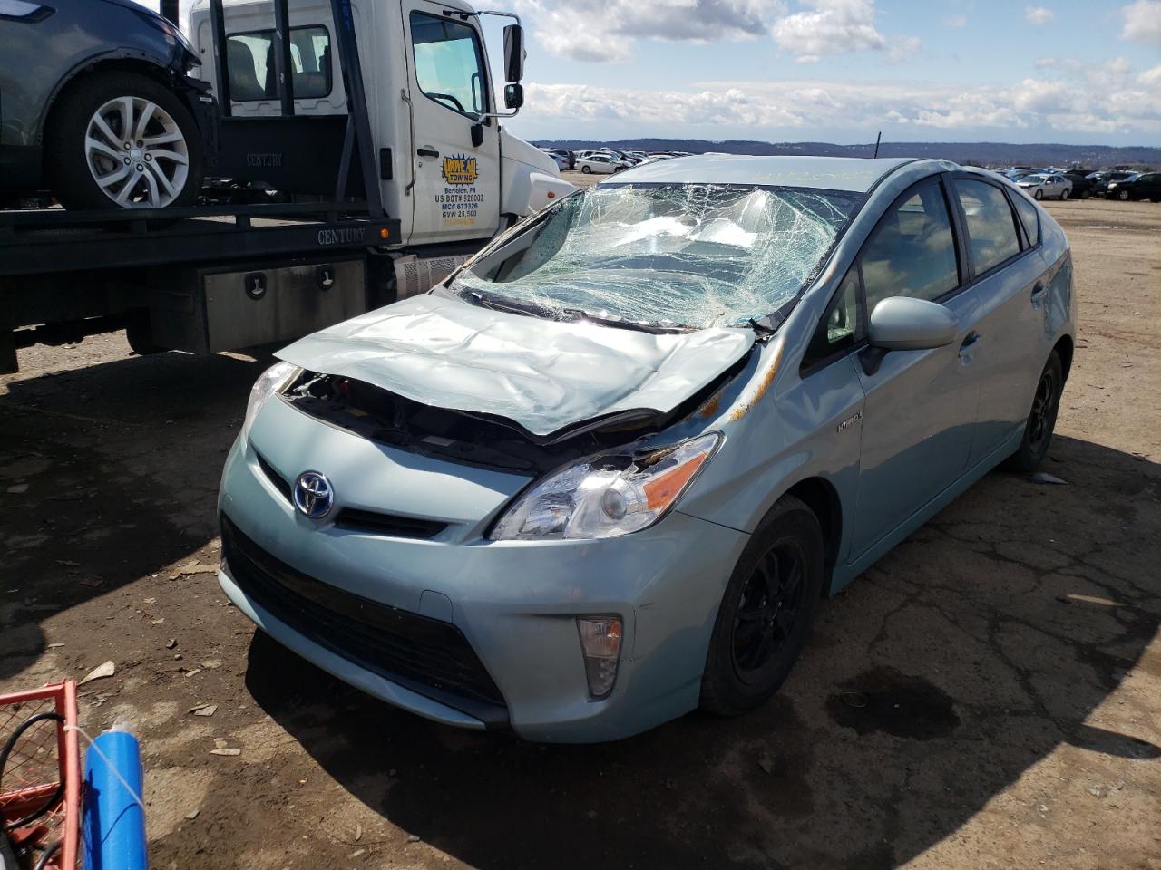 Photo 2 from auction – 2015 TOYOTA PRIUS with VIN JTDKN3DU4F1938773