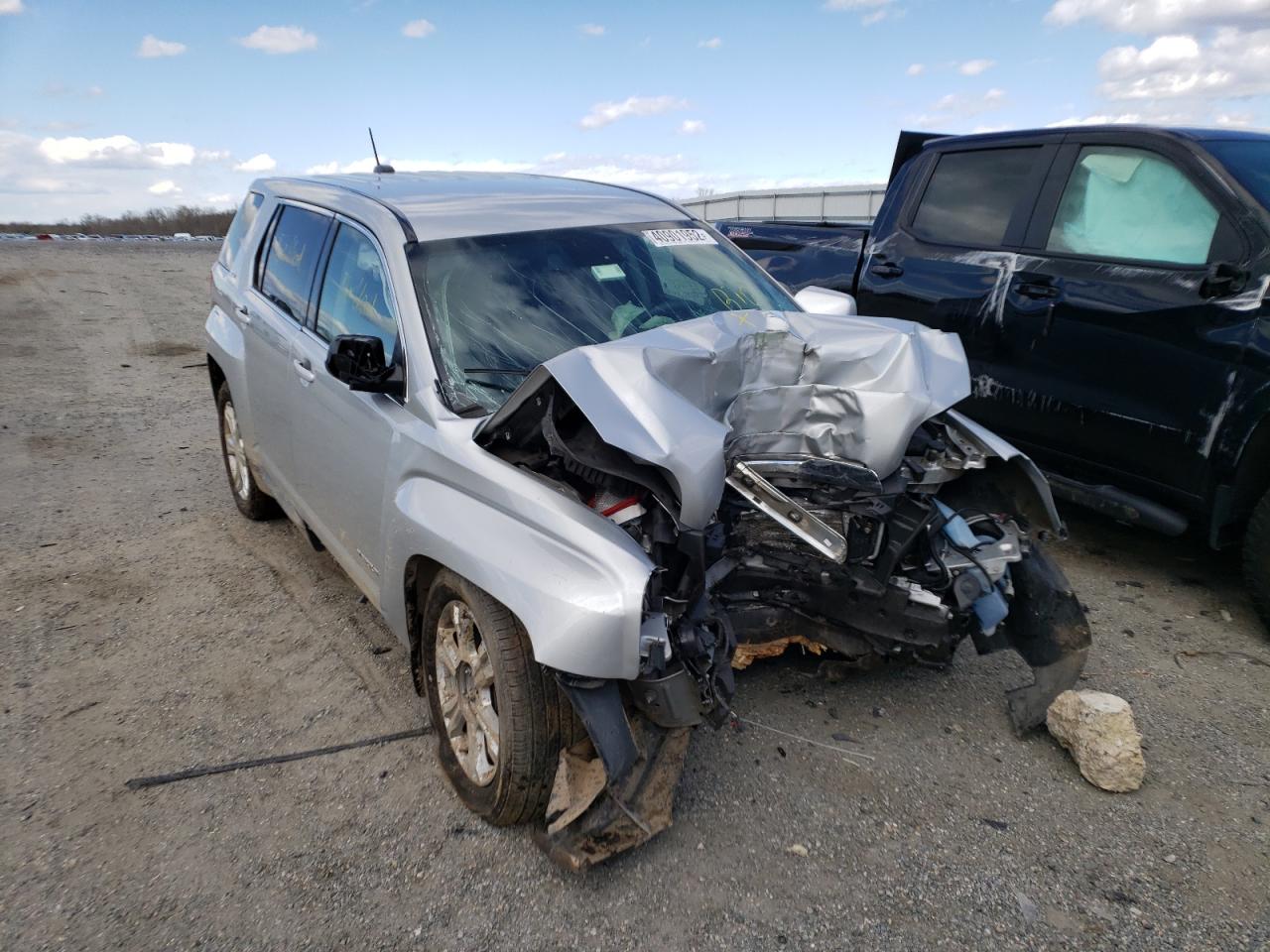 GMC TERRAIN SL 2017 with VIN 2GKALMEK1H6343209 - Photo from auction
