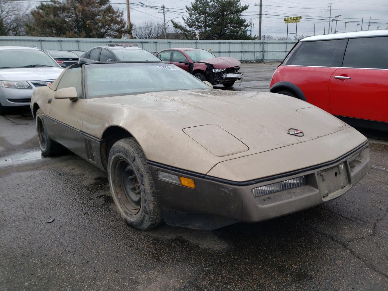 CHEVROLET CORVETTE 1985 with VIN 1G1YY0787F5122902 - Photo from auction
