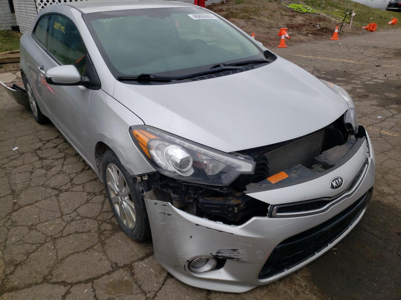 KIA FORTE EX 2014 with VIN KNAFX6A8XE5219519 - Photo from auction