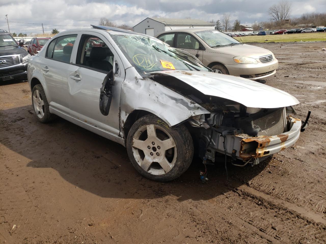 CHEVROLET COBALT 2LT 2010 with VIN 1G1AF5F57A7141376 - Photo from auction