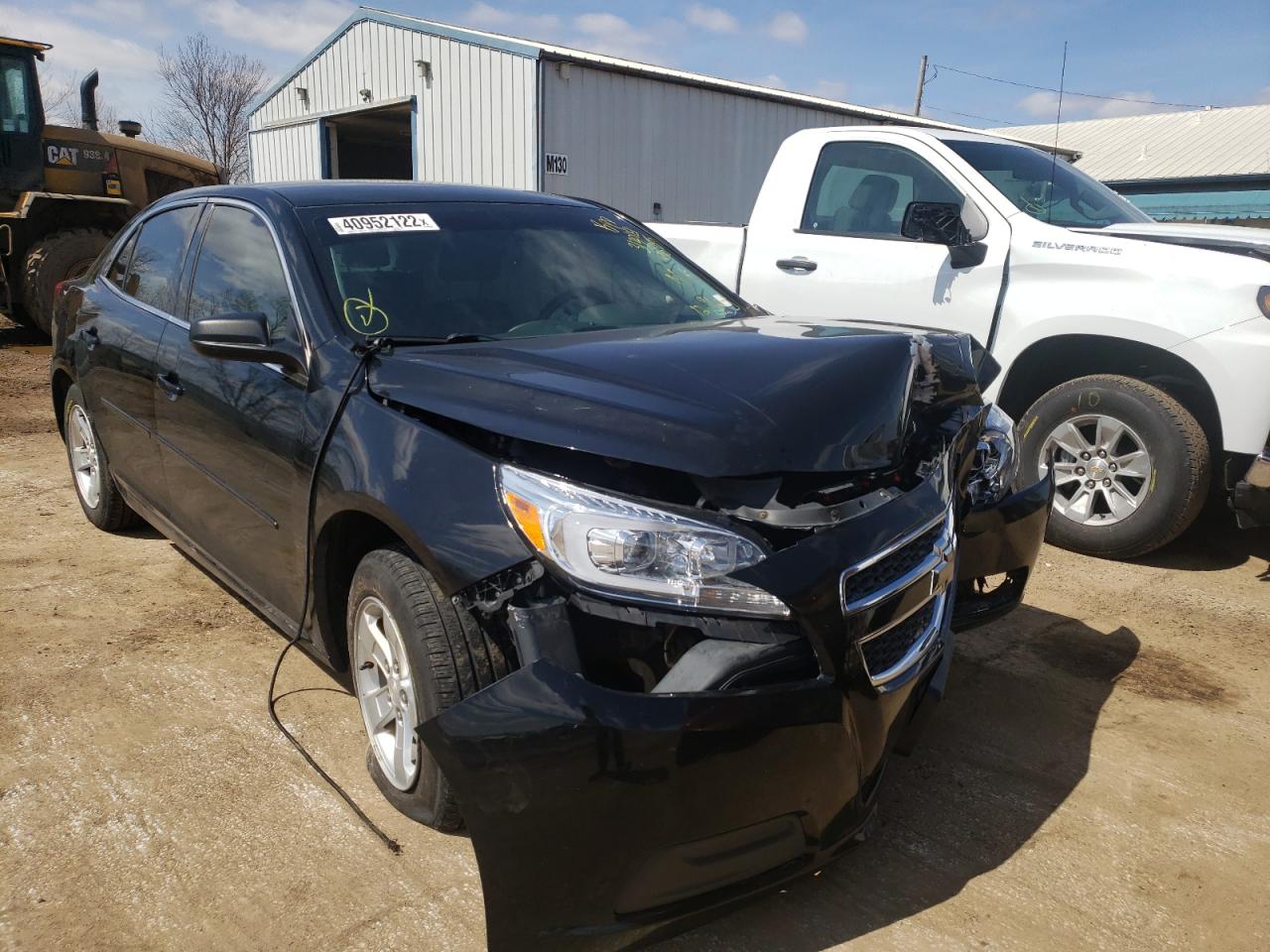 CHEVROLET MALIBU LS 2013 with VIN 1G11A5SA9DU129625 - Photo from auction