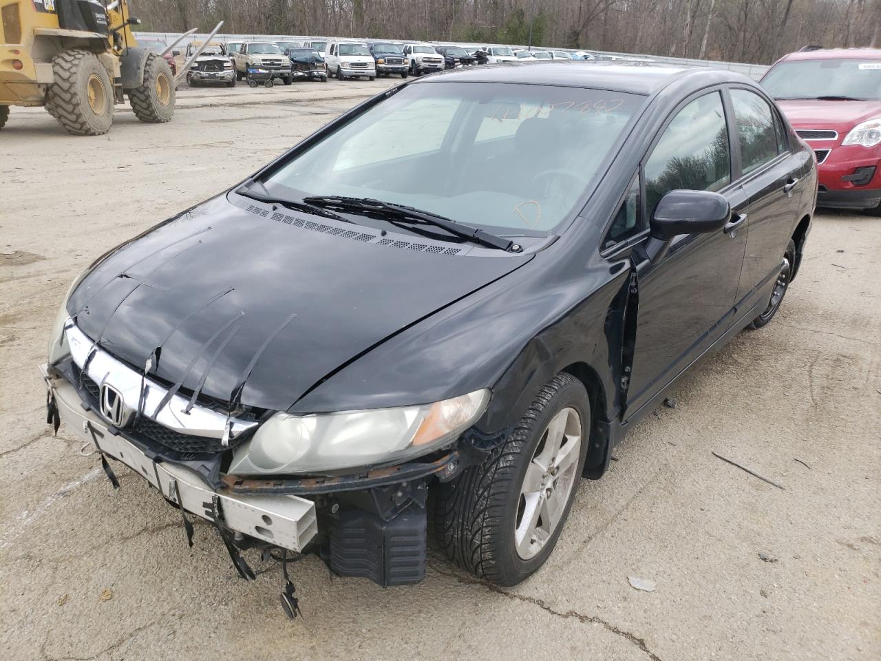 Photo 2 from auction – 2009 HONDA CIVIC LX-S with VIN 19XFA16619E035188