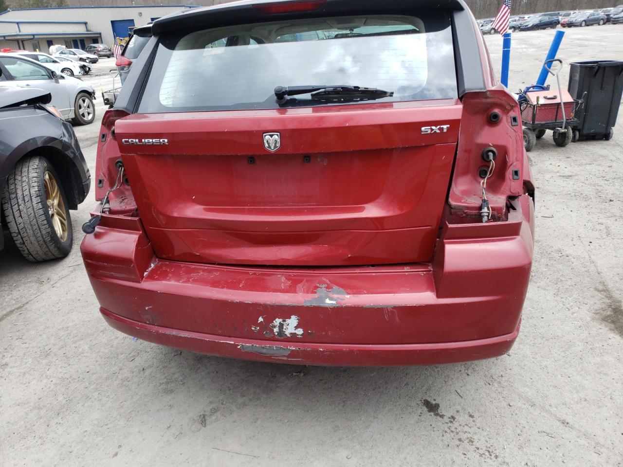 Photo 9 from auction – 2008 DODGE CALIBER SX with VIN 1B3HB48B18D652724