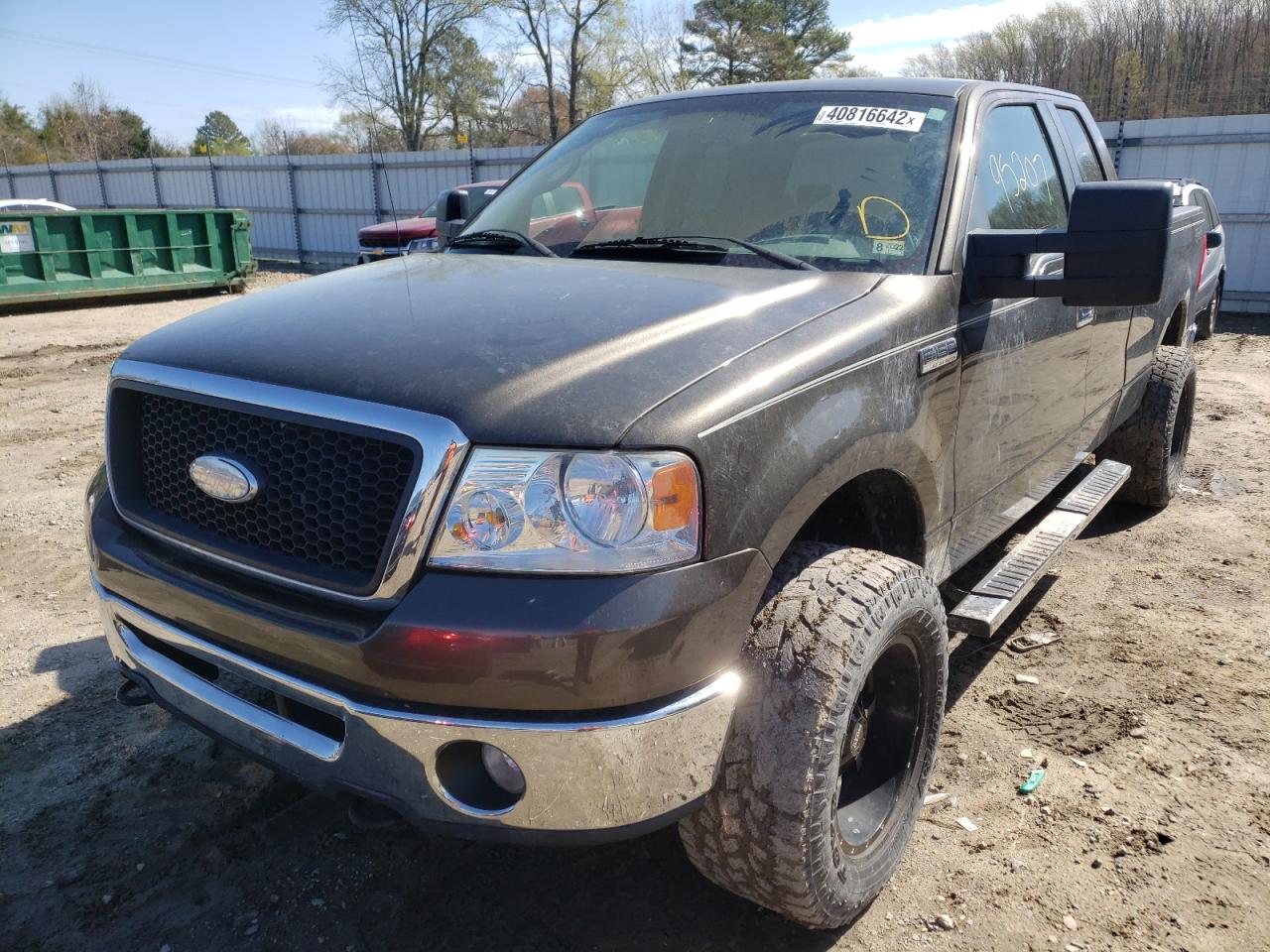 Photo 2 from auction – 2008 FORD F150 with VIN 1FTPX14558FB68070
