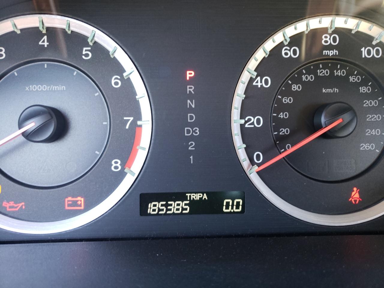 Photo 8 from auction – 2009 HONDA ACCORD EX with VIN 1HGCS12769A022925