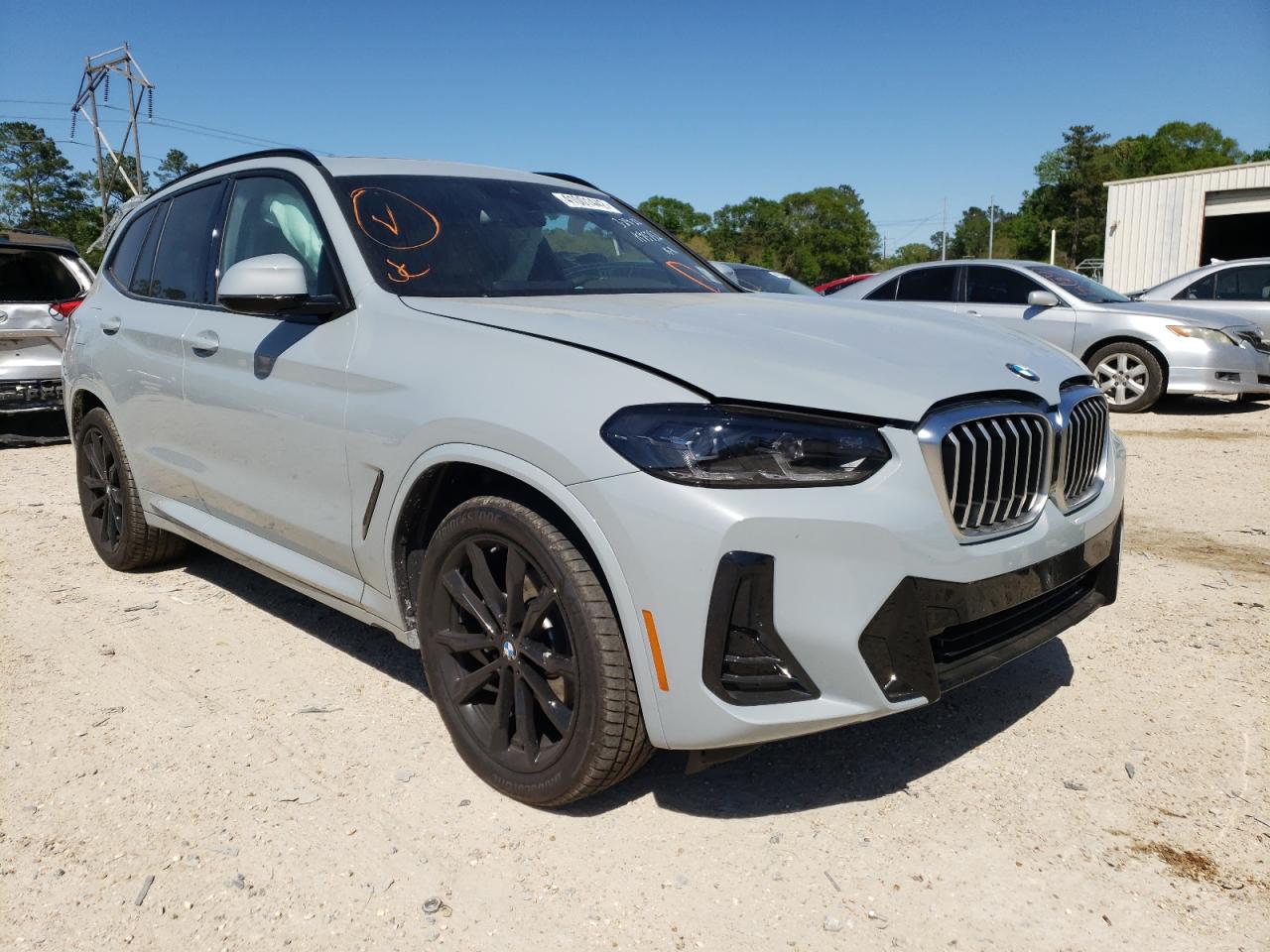 Photo 1 from auction – 2022 BMW X3 SDRIVE3 with VIN 5UX43DP07N9K95752