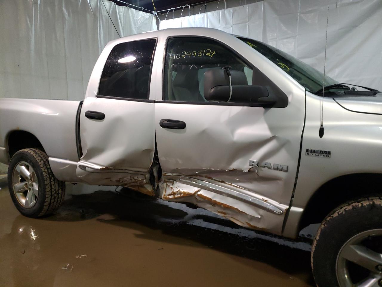 Photo 9 from auction – 2008 DODGE RAM 1500 S with VIN 1D7HU18248J145556