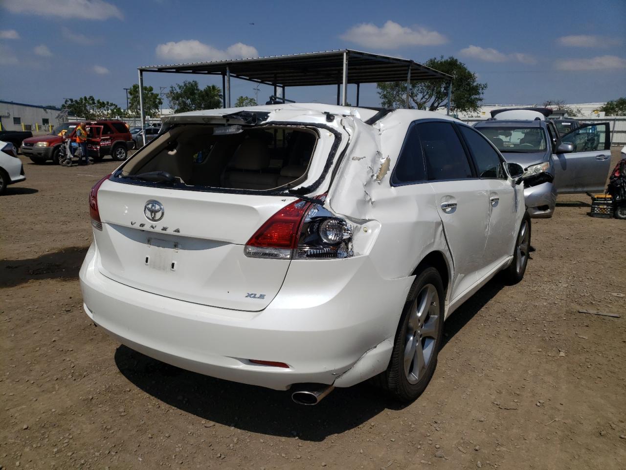Photo 4 from auction – 2013 TOYOTA VENZA LE with VIN 4T3ZK3BB9DU057316