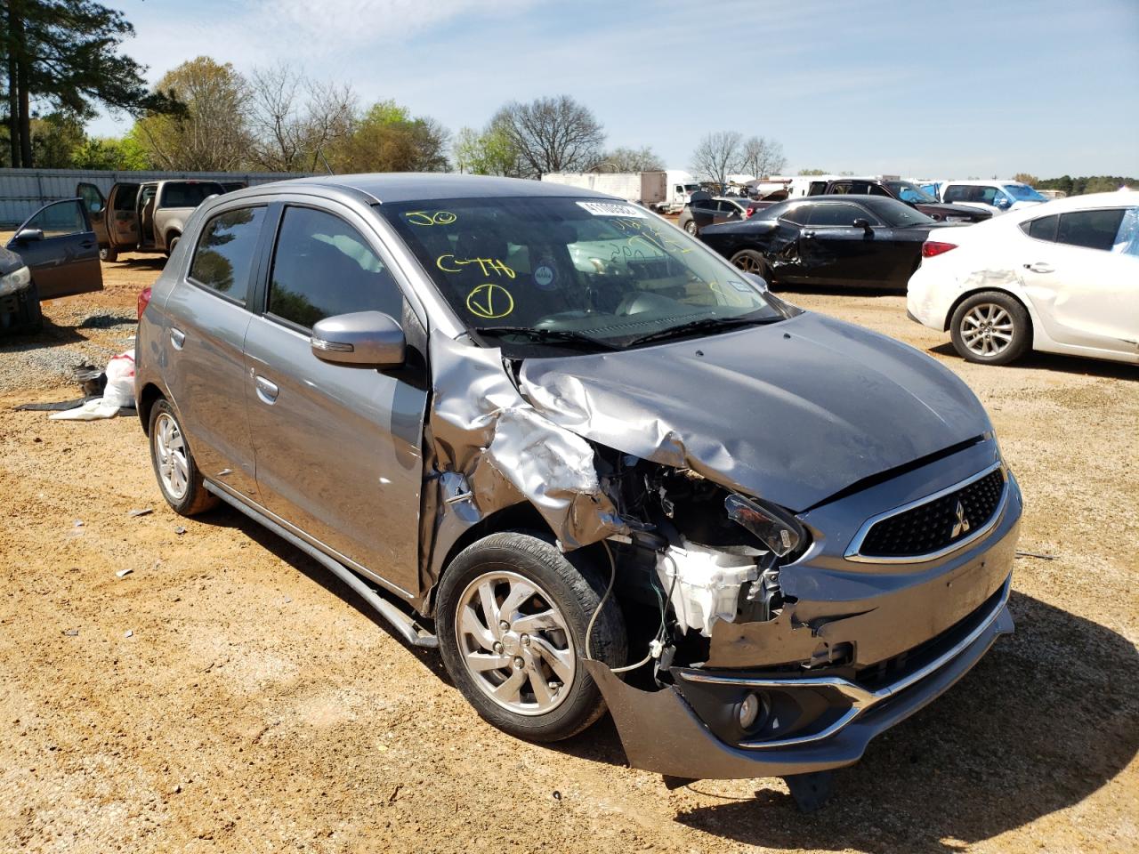 Photo 1 from auction – 2017 MITSUBISHI MIRAGE SE with VIN ML32A4HJ2HH012354