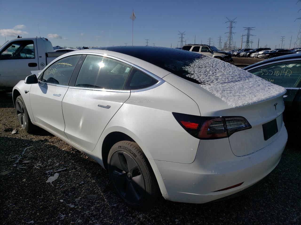 Photo 3 from auction – 2020 TESLA MODEL 3 with VIN 5YJ3E1EA8LF785380