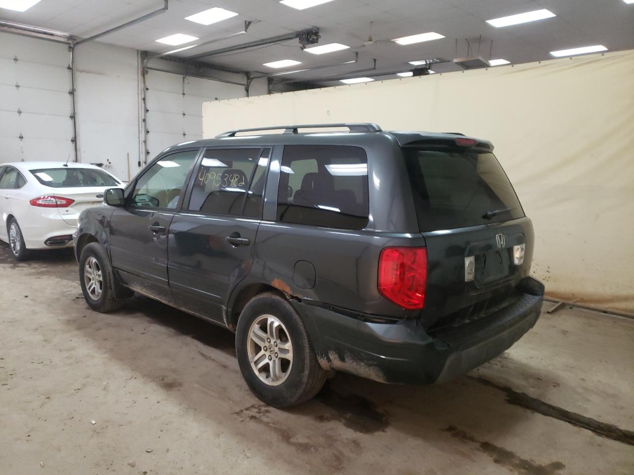 Photo 3 from auction – 2003 HONDA PILOT EX with VIN 2HKYF184X3H586518
