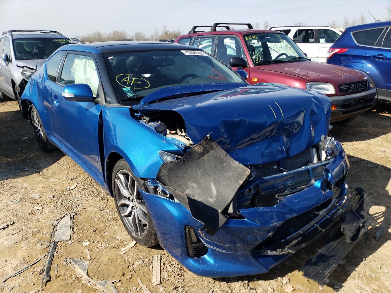 TOYOTA SCION TC 2016 with VIN JTKJF5C77GJ014046 - Photo from auction