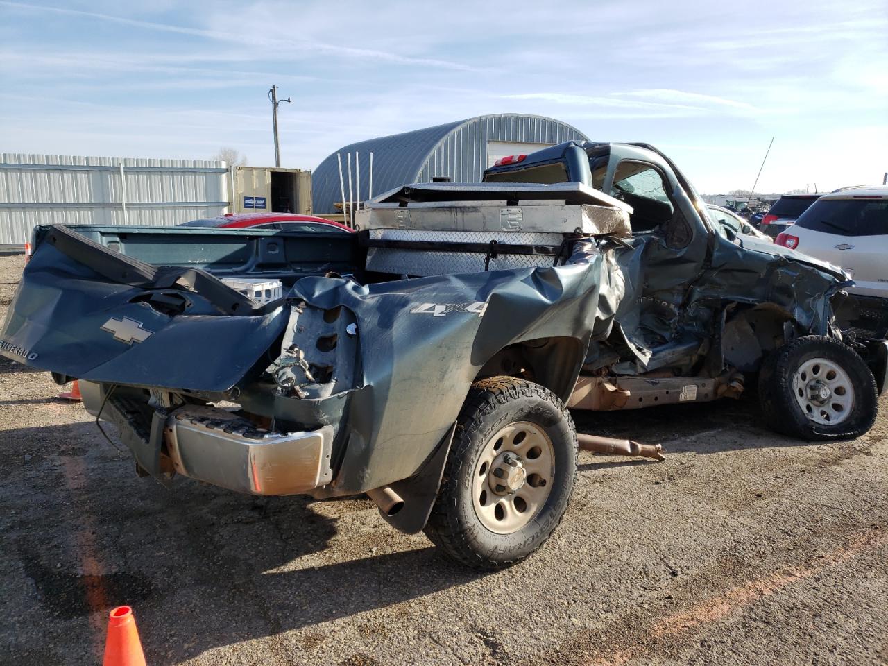 Photo 4 from auction – 2009 CHEVROLET SILVERADO with VIN 1GCEK14C79Z135463