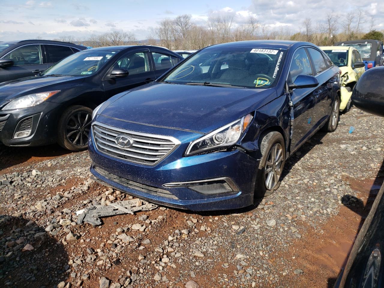 Photo 2 from auction – 2015 HYUNDAI SONATA SE with VIN 5NPE24AF8FH079200