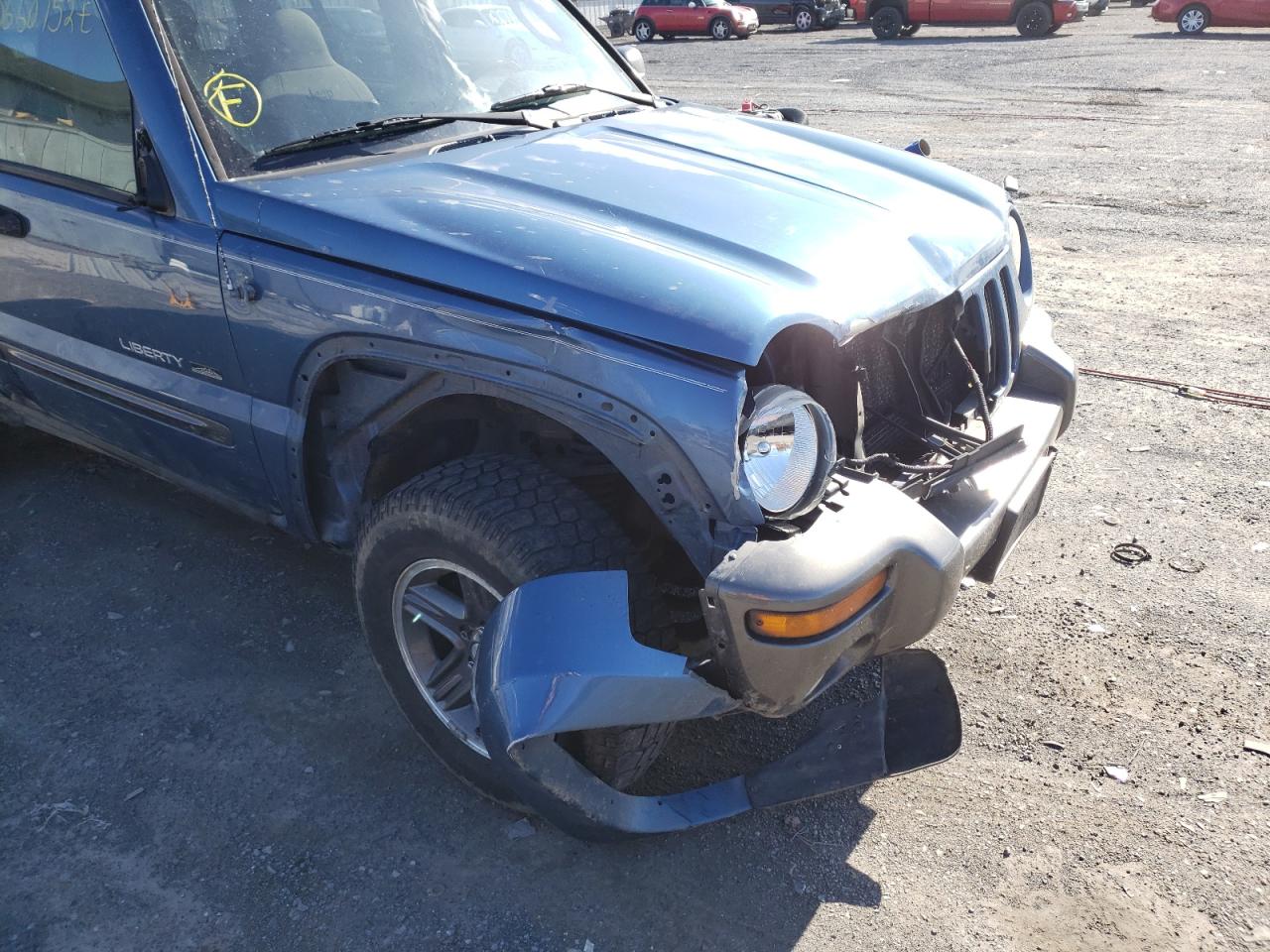 Photo 9 from auction – 2004 JEEP LIBERTY SP with VIN 1J4GL48K64W278899