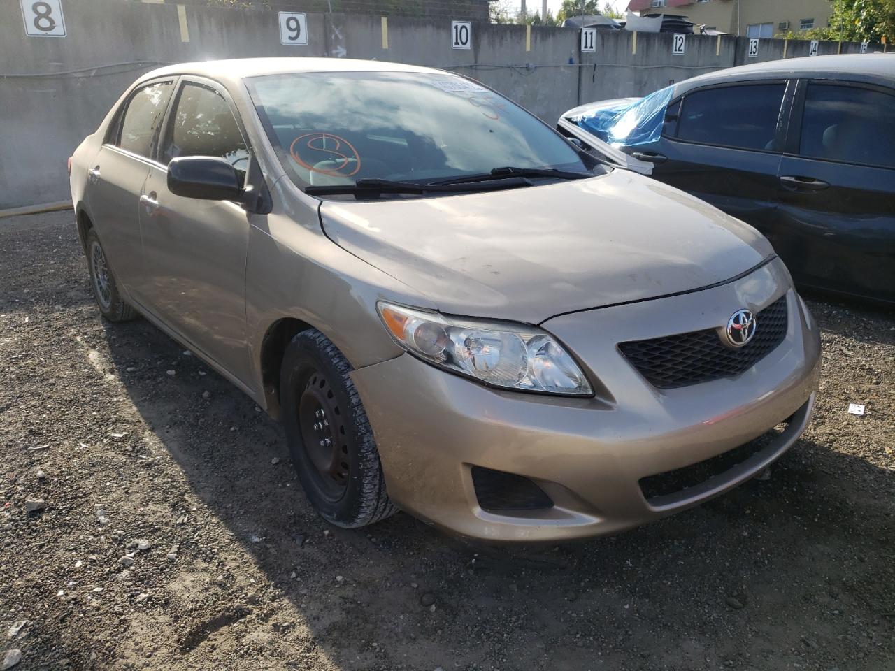 TOYOTA COROLLA 2009 with VIN 1NXBU40E69Z063282 - Photo from auction